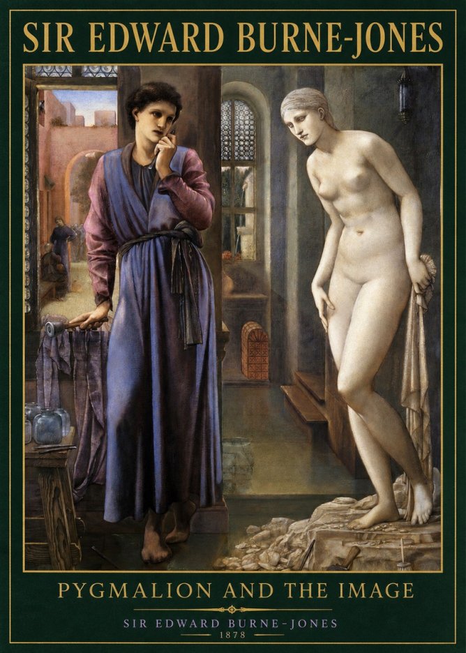 Edward Burne-Jones Pygmalion and the Image No2 - Plakát