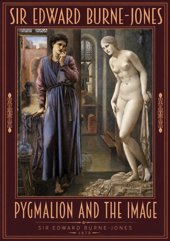 Edward Burne-Jones Pygmalion and the Image No3 - Plakát
