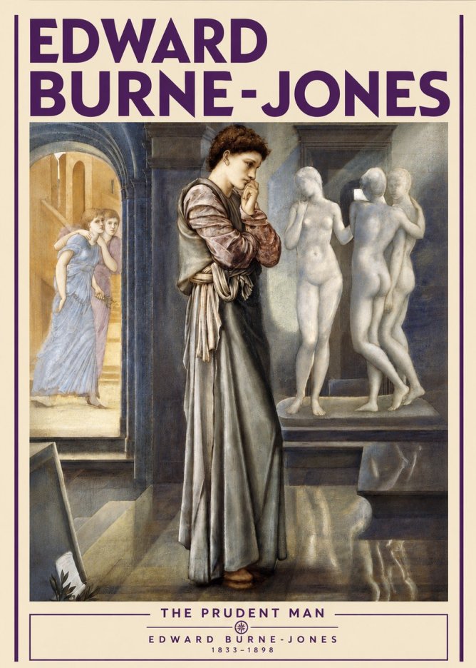 Edward Burne-Jones The Prudent Man No4 - Plakát