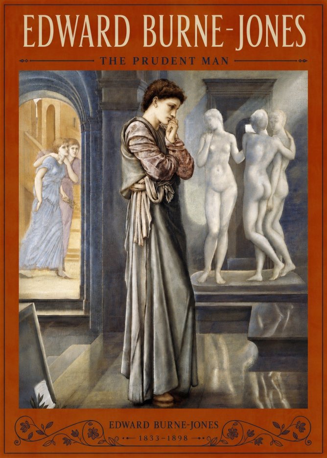 Edward Burne-Jones The Prudent Man No5 - Plakát