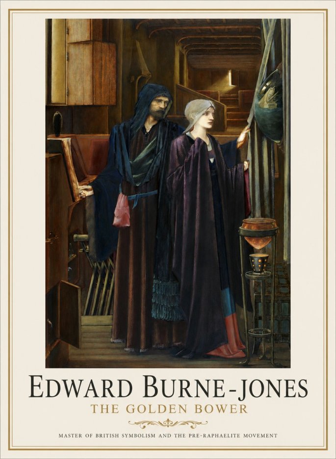 Edward Burne-Jones The Golden Bower No1 - Plakát