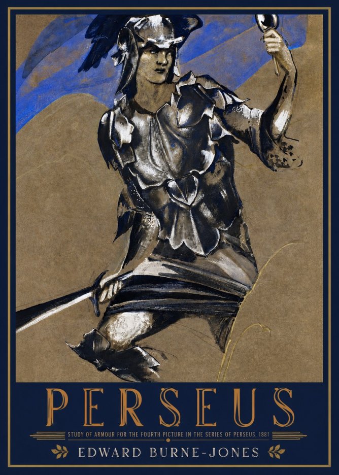 Edward Burne-Jones Perseus No2 - Plakát