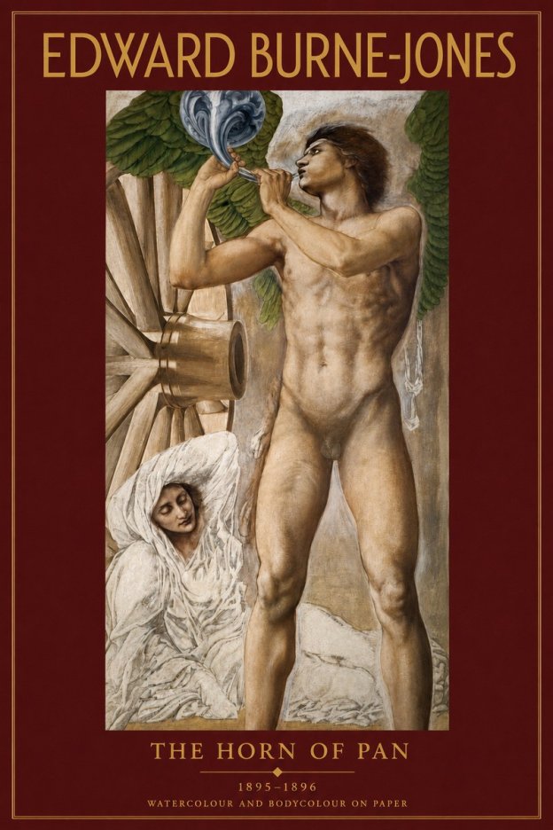 Edward Burne-Jones The Hour of the Soul No3 - Plakát