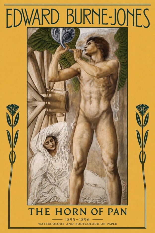 Edward Burne-Jones The Hour of the Soul No5 - Plakát