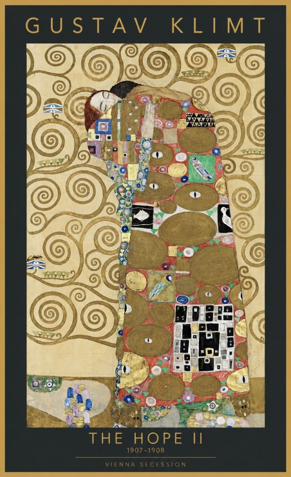 Klimt The Hope Ii No2 - Plakát