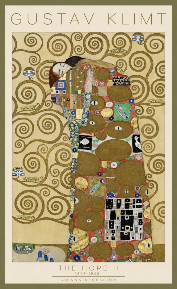 Klimt The Hope Ii No4 - Plakát