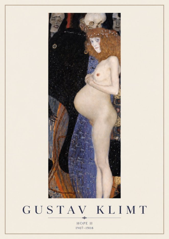 Klimt Hope Ii No3 - Plakát