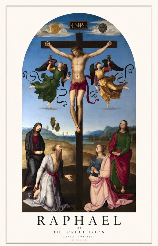 Raphael The Crucifixion No1 - Plakát