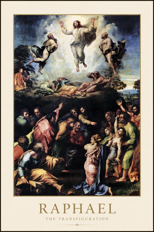 Raphael The Transfiguration No1 - Plakát
