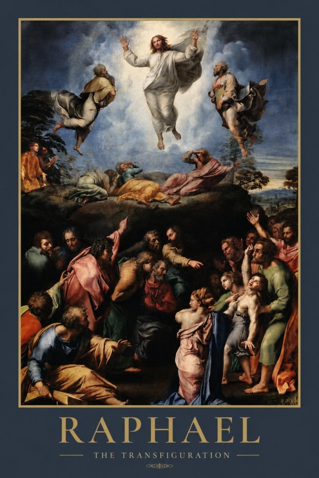 Raphael The Transfiguration No2 - Plakát