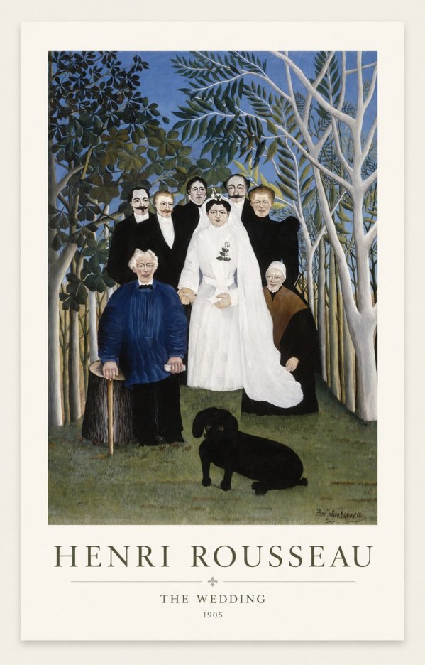 Rousseau The Wedding No1 - Plakát