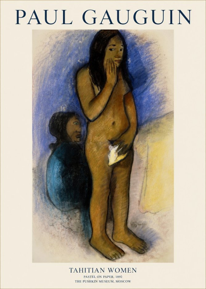 Paul Gauguin Tahitian Women No1 - Plakát