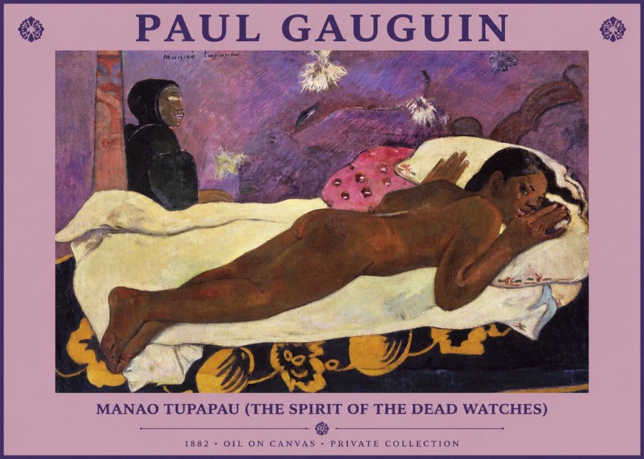 Paul Gauguin Manao Tupapau (the Spirit of the Dead Watches) No1 - Plakát