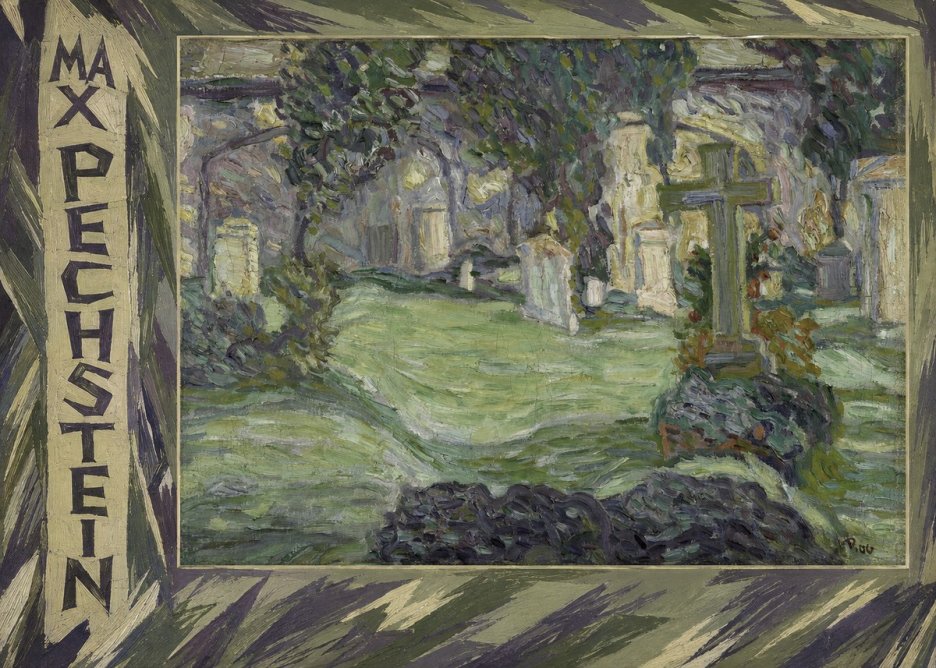 Max Pechstein Cemetery No2 - Plakát
