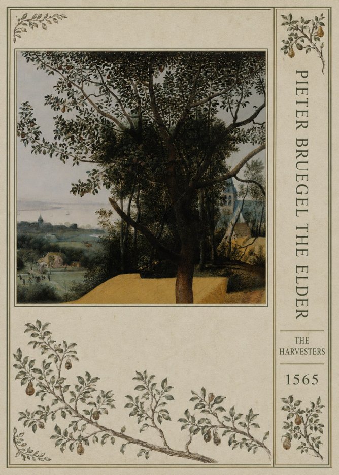 Pieter Bruegel The Harvesters III No2 - Plakát