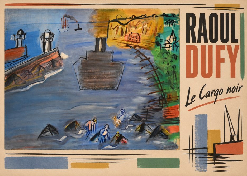 Raoul Dufy Le Cargo Noir No2 - Plakát