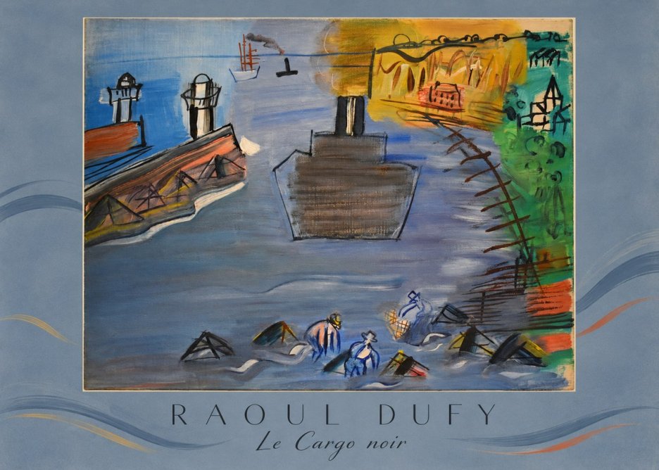 Raoul Dufy Le Cargo Noir No5 - Plakát