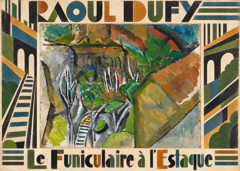 Raoul Dufy Le Funiculaire À L'estaque No4 - Plakát