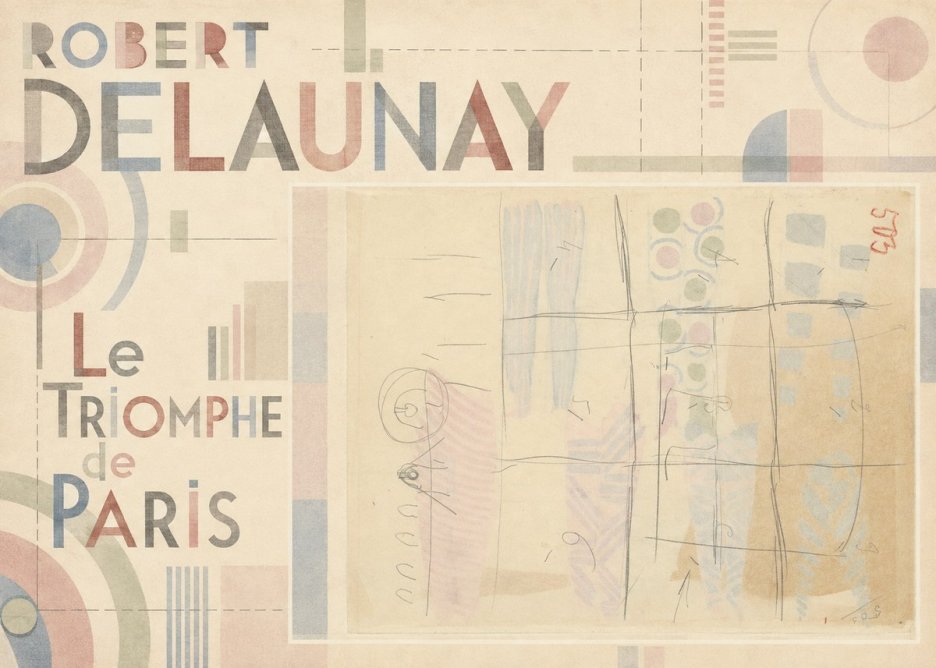 Robert Delaunay Le Triomphe De Paris I No5 - Plakát