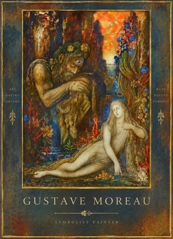 Gustave Moreau Galatea I No4 - Plakát