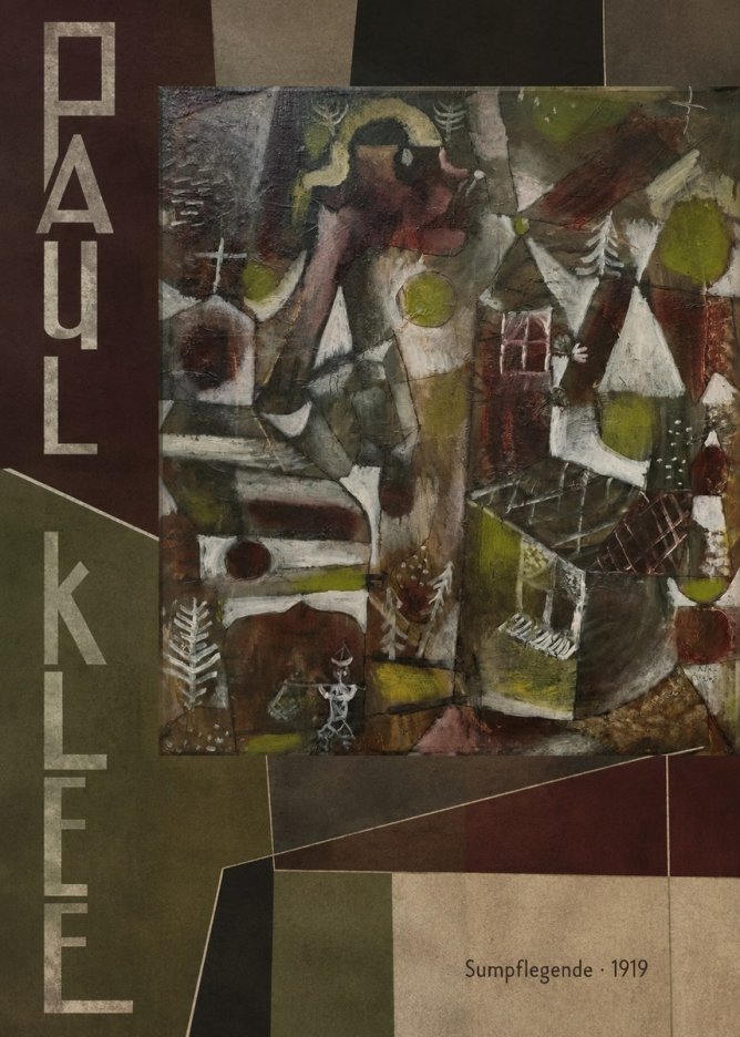 Paul Klee Sumpflegende II No4 - Plakát