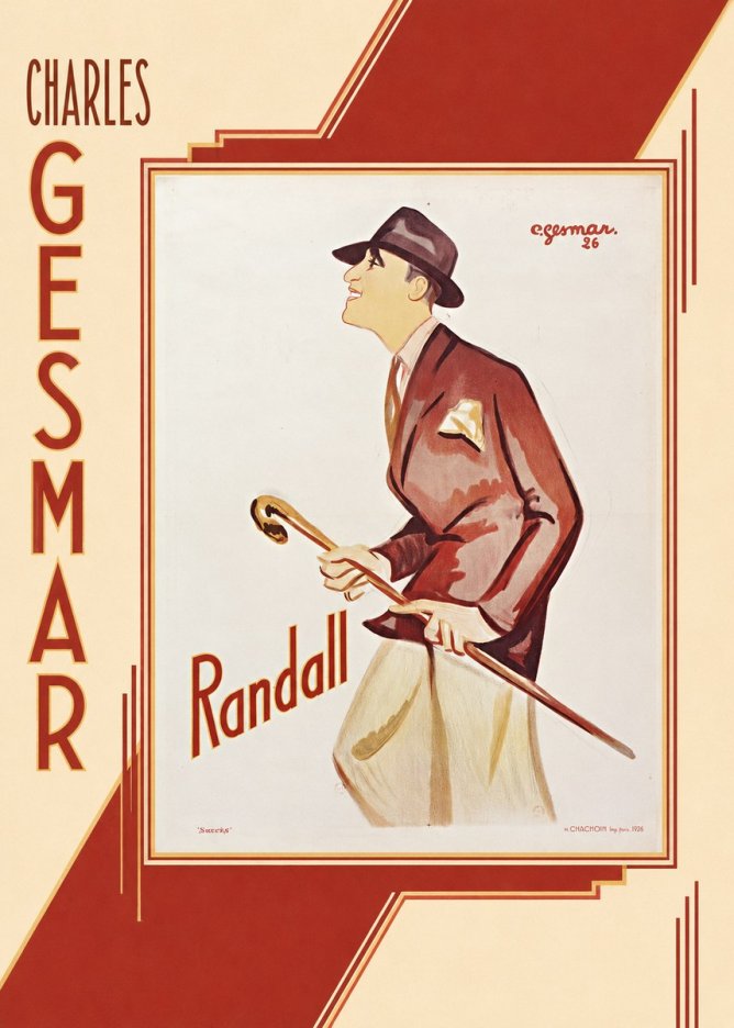 Charles Gesmar Randall I No2 - Plakát