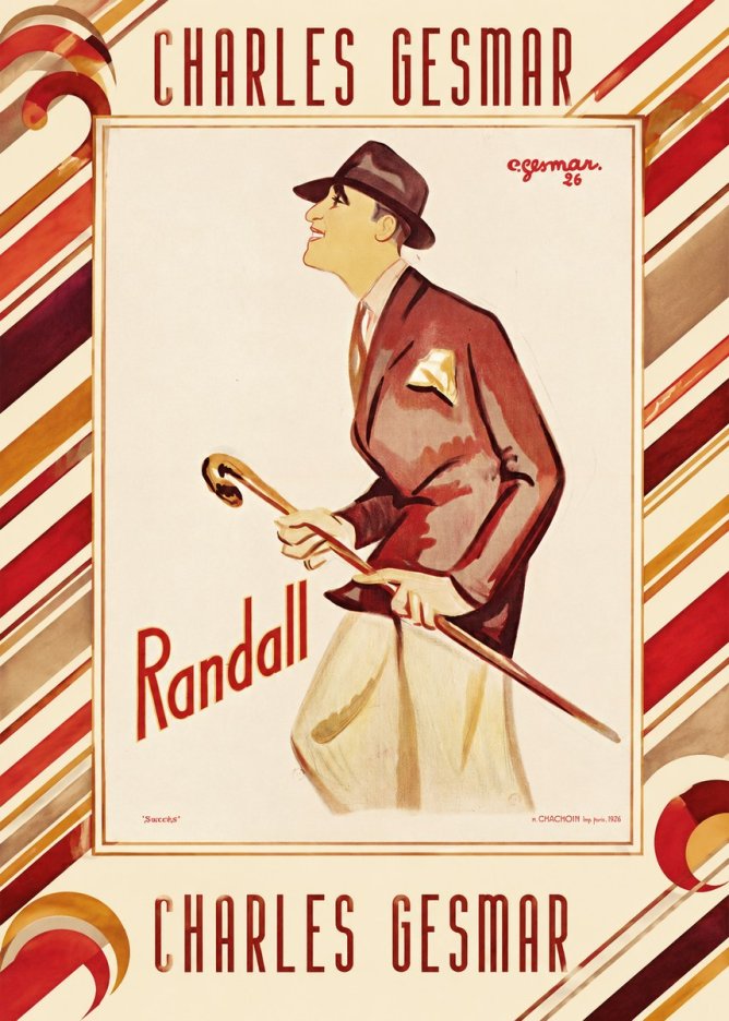 Charles Gesmar Randall I No4 - Plakát
