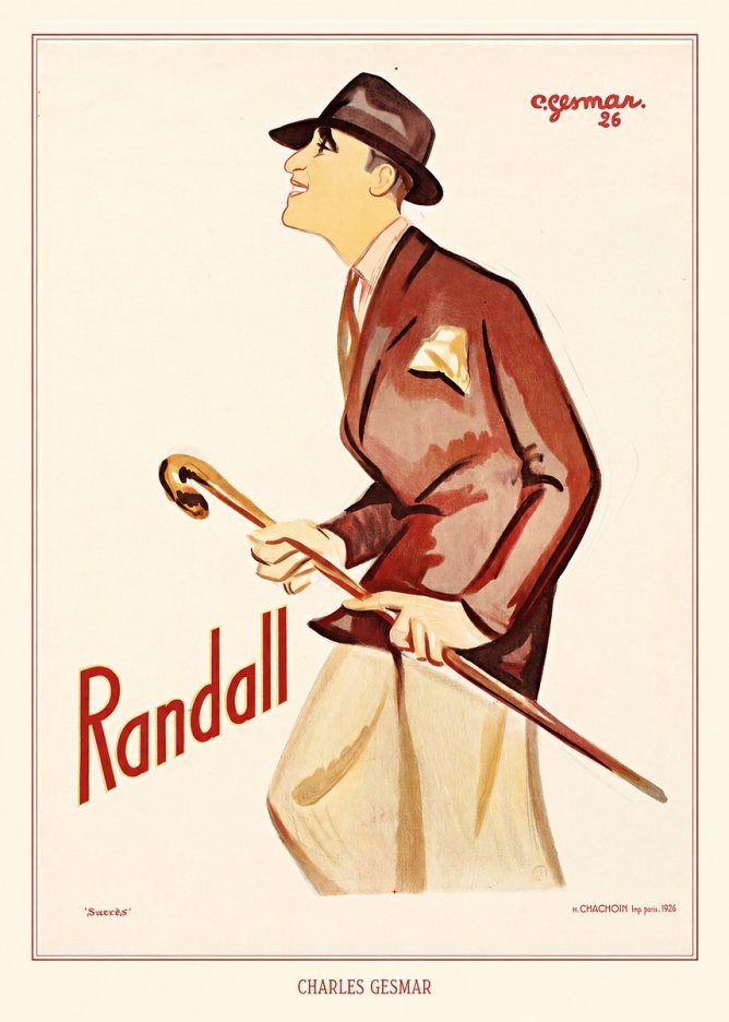 Charles Gesmar Randall I No5 - Plakát