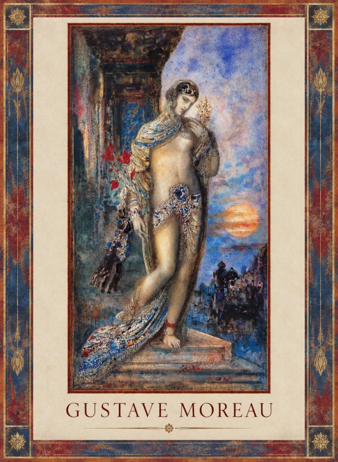 Gustave Moreau Salomé I No1 - Plakát