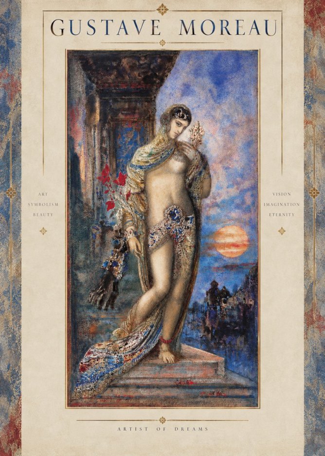 Gustave Moreau Salomé I No2 - Plakát