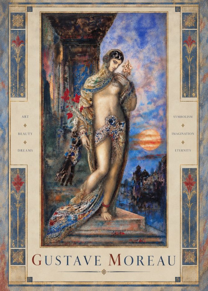 Gustave Moreau Salomé I No5 - Plakát