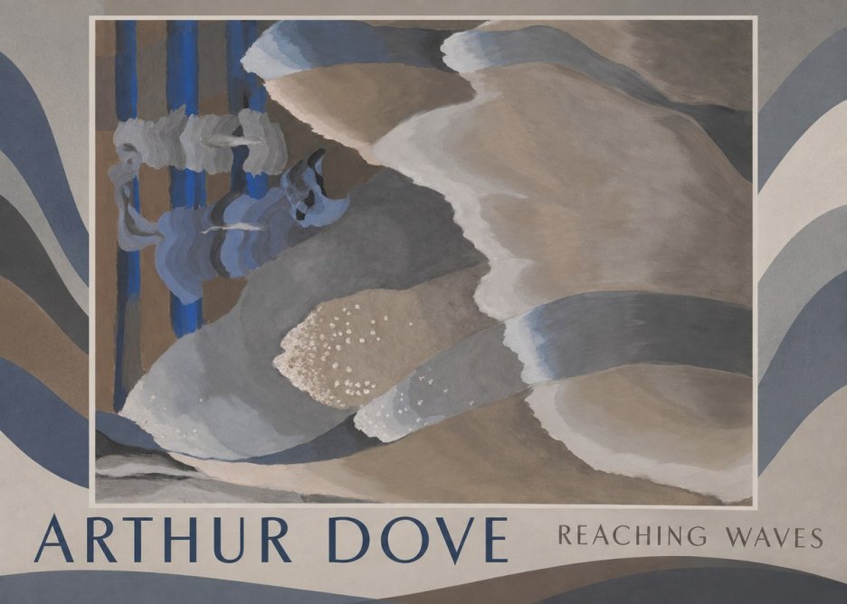 Arthur Dove Reaching Waves No1 - Plakát