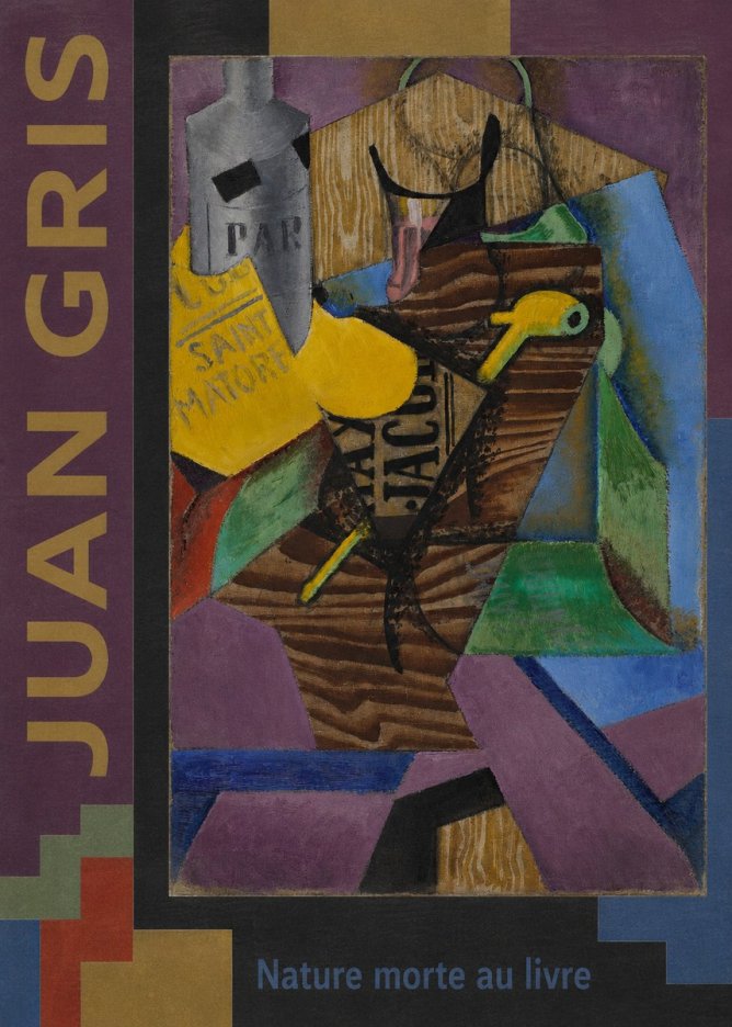 Juan Gris Nature Morte Au Livre No3 - Plakát
