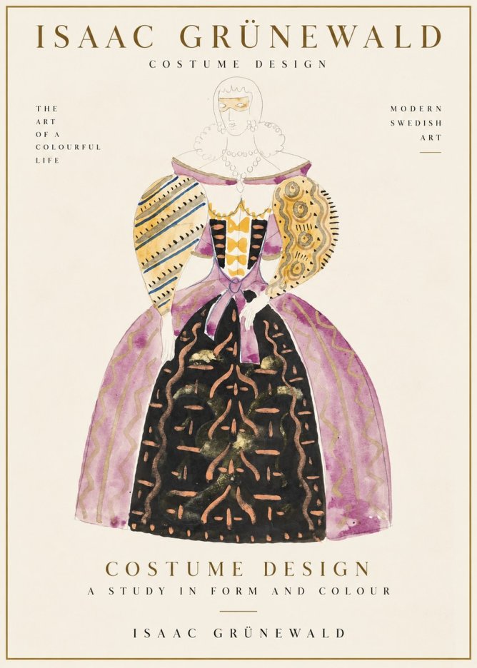 Isaac Grünewald Costume Design V No1 - Plakát