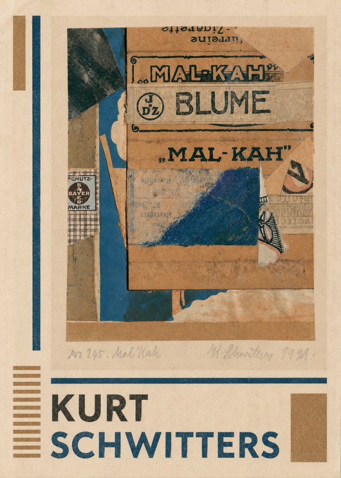 Kurt Schwitters Mal Kah No1 - Plakát