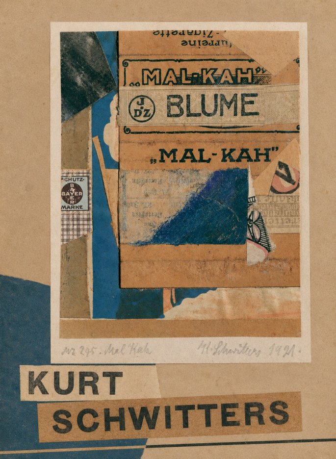 Kurt Schwitters Mal Kah No3 - Plakát