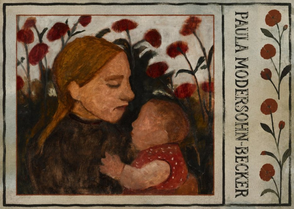 Paula Modersohn-Becker Mother and Child No2 - Plakát
