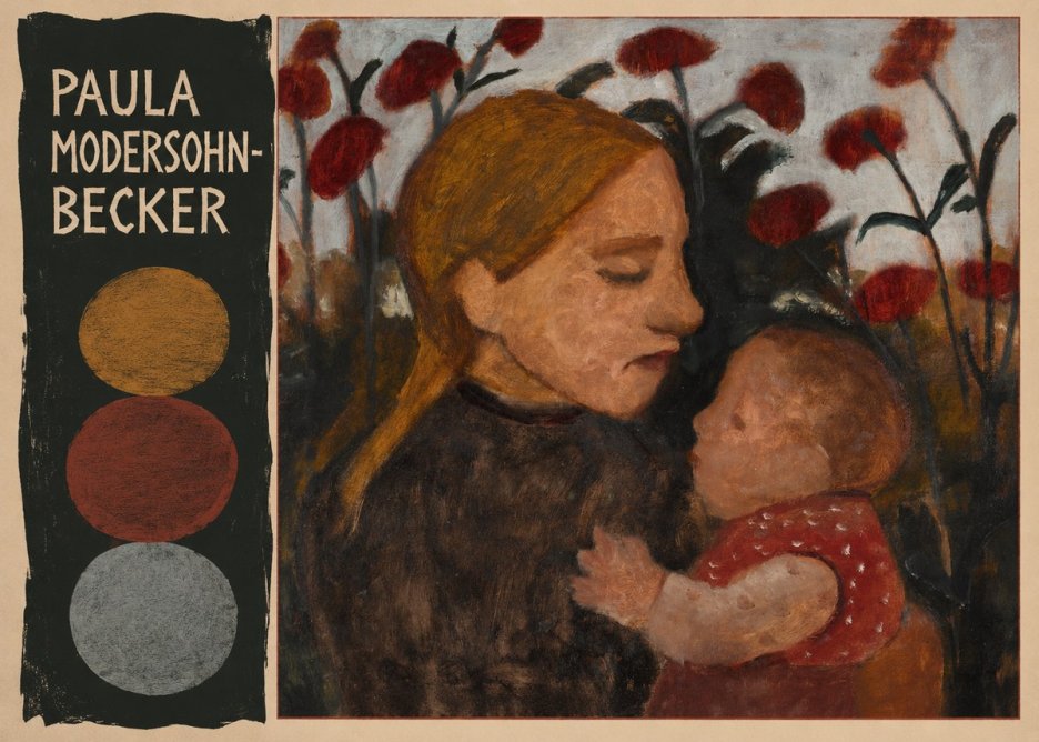Paula Modersohn-Becker Mother and Child No5 - Plakát