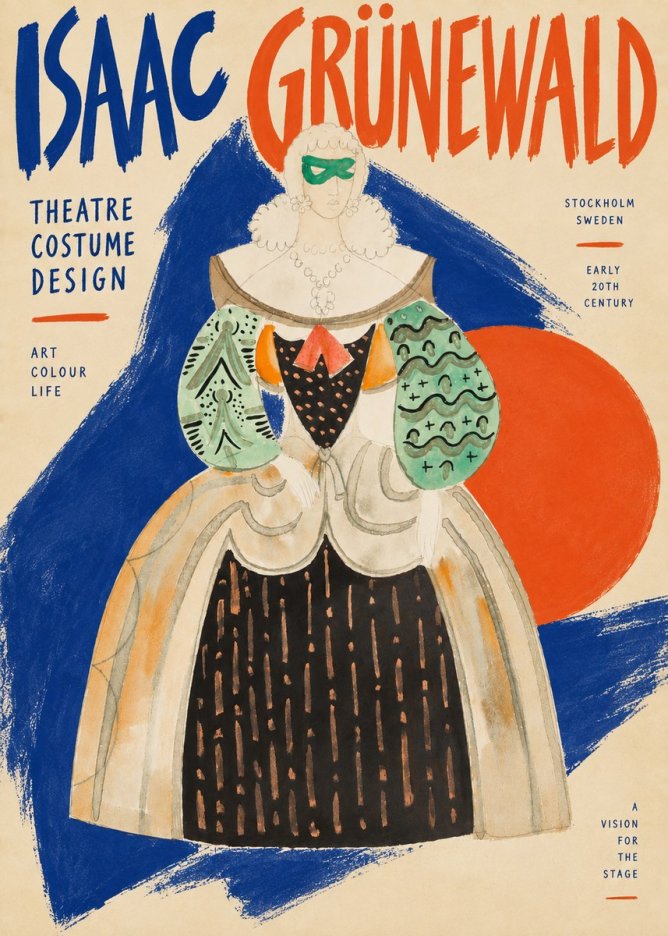 Isaac Grünewald Costume for the Theatre No4 - Plakát