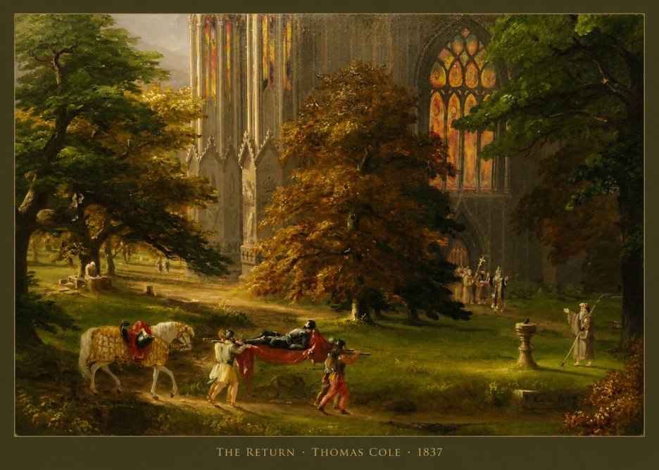 Thomas Cole The Return II No5 - Plakát