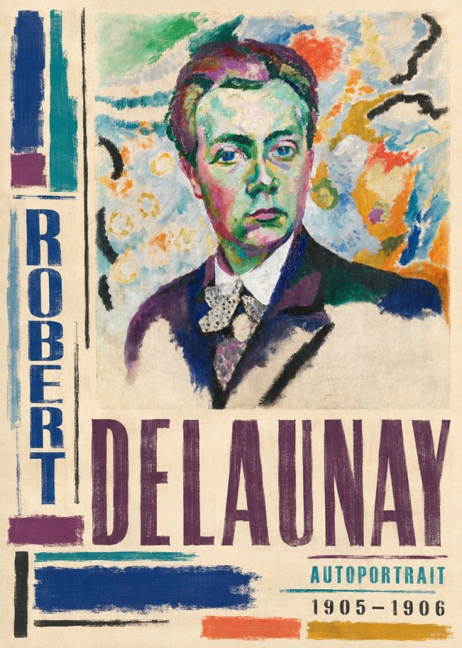 Robert Delaunay Autoportrait No4 - Plakát