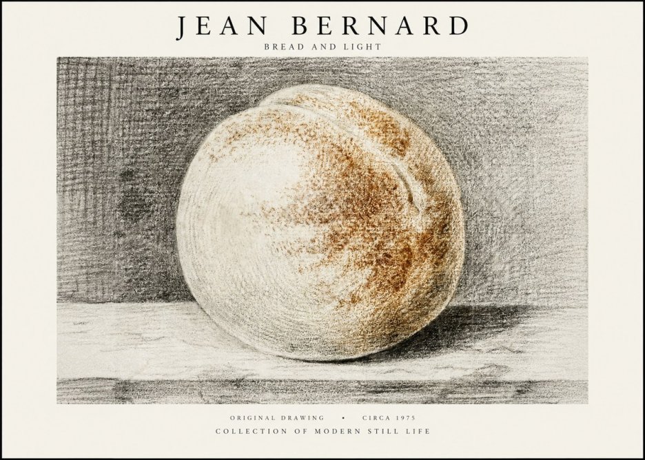 Jean Bernard Bread and Light No1 - Plakát