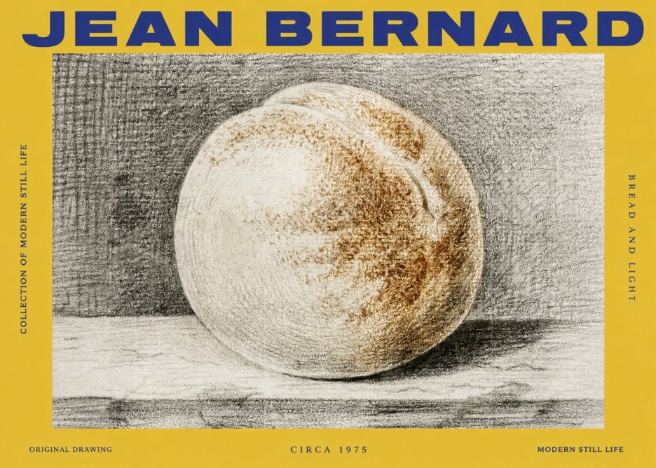 Jean Bernard Bread and Light No2 - Plakát