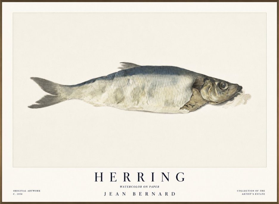 Jean Bernard Herring No1 - Plakát
