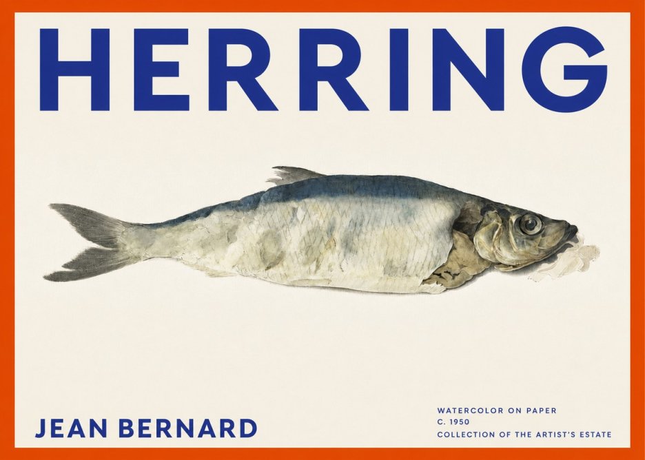 Jean Bernard Herring No2 - Plakát
