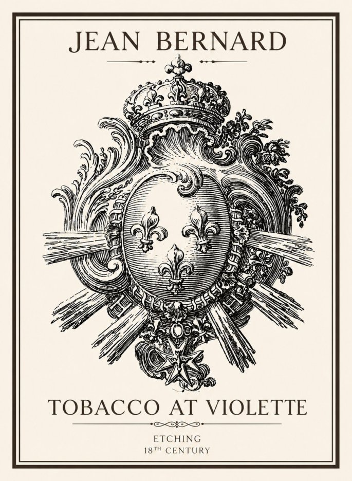 Jean Bernard Tobacco at Violette No1 - Plakát