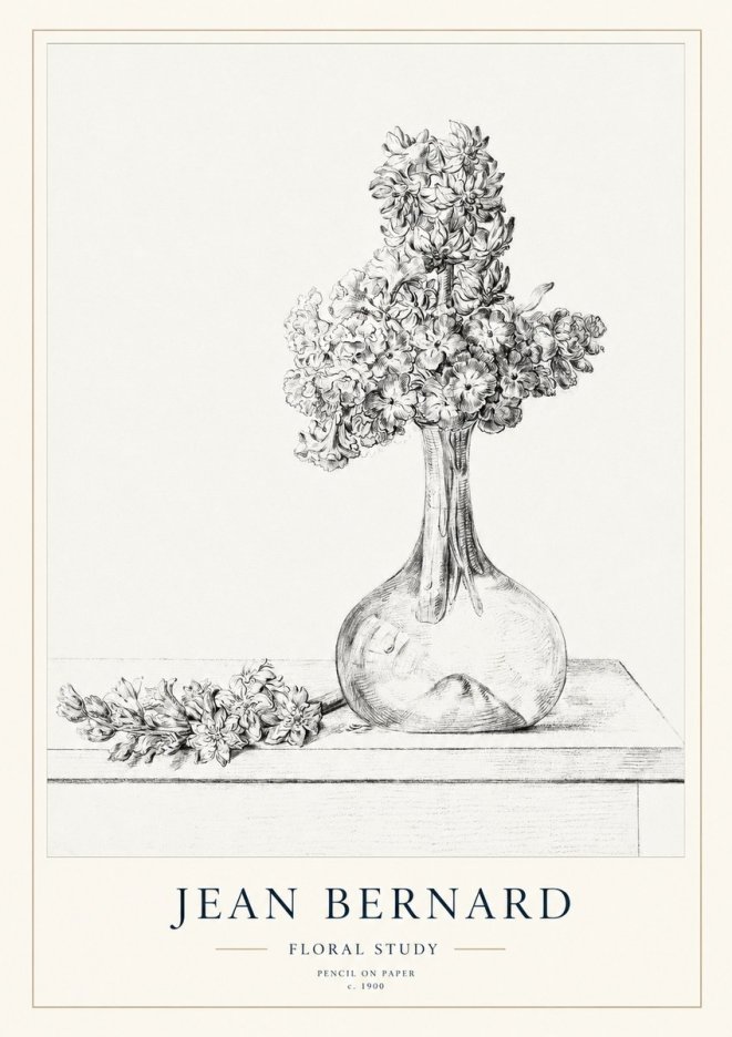 Jean Bernard Spring Blossoms No2 - Plakát