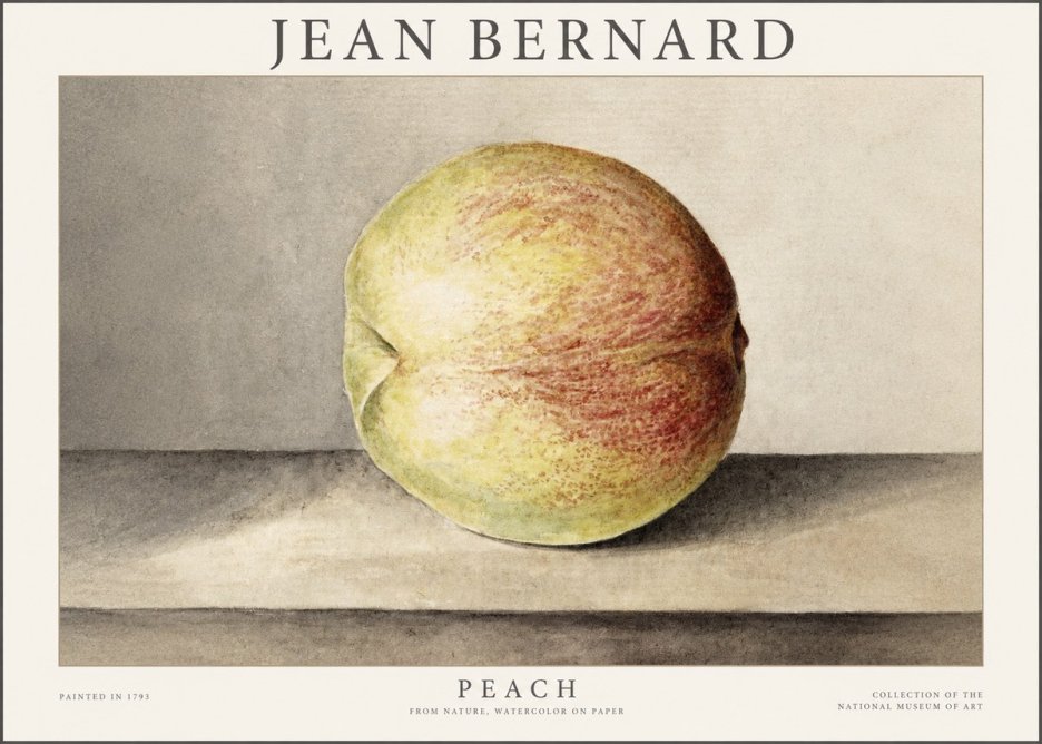Jean Bernard Peach No1 - Plakát