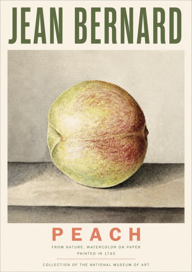 Jean Bernard Peach No5 - Plakát