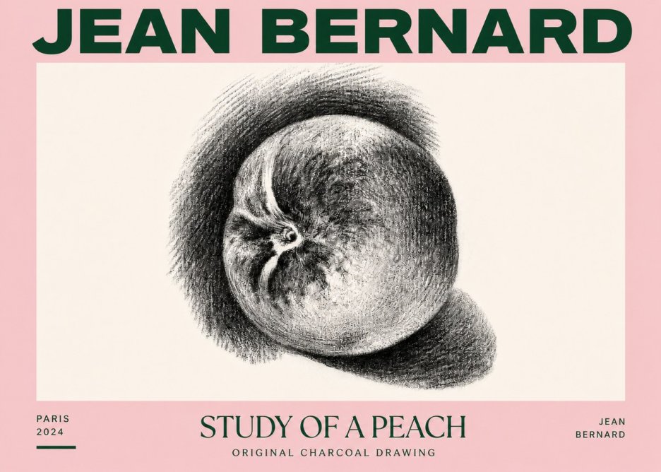 Jean Bernard Still Life Study No5 - Plakát